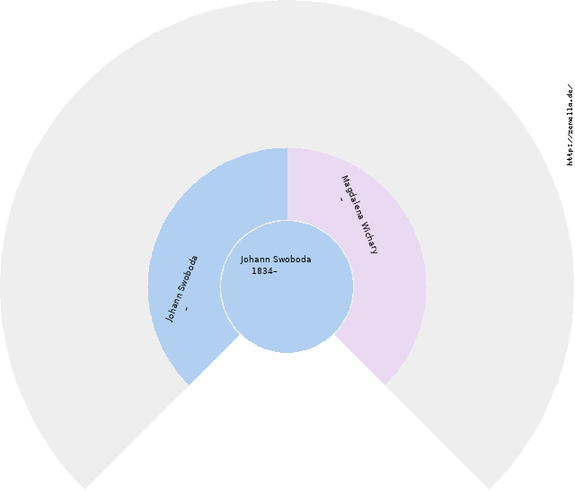Fächerdiagramm von Johann Swoboda